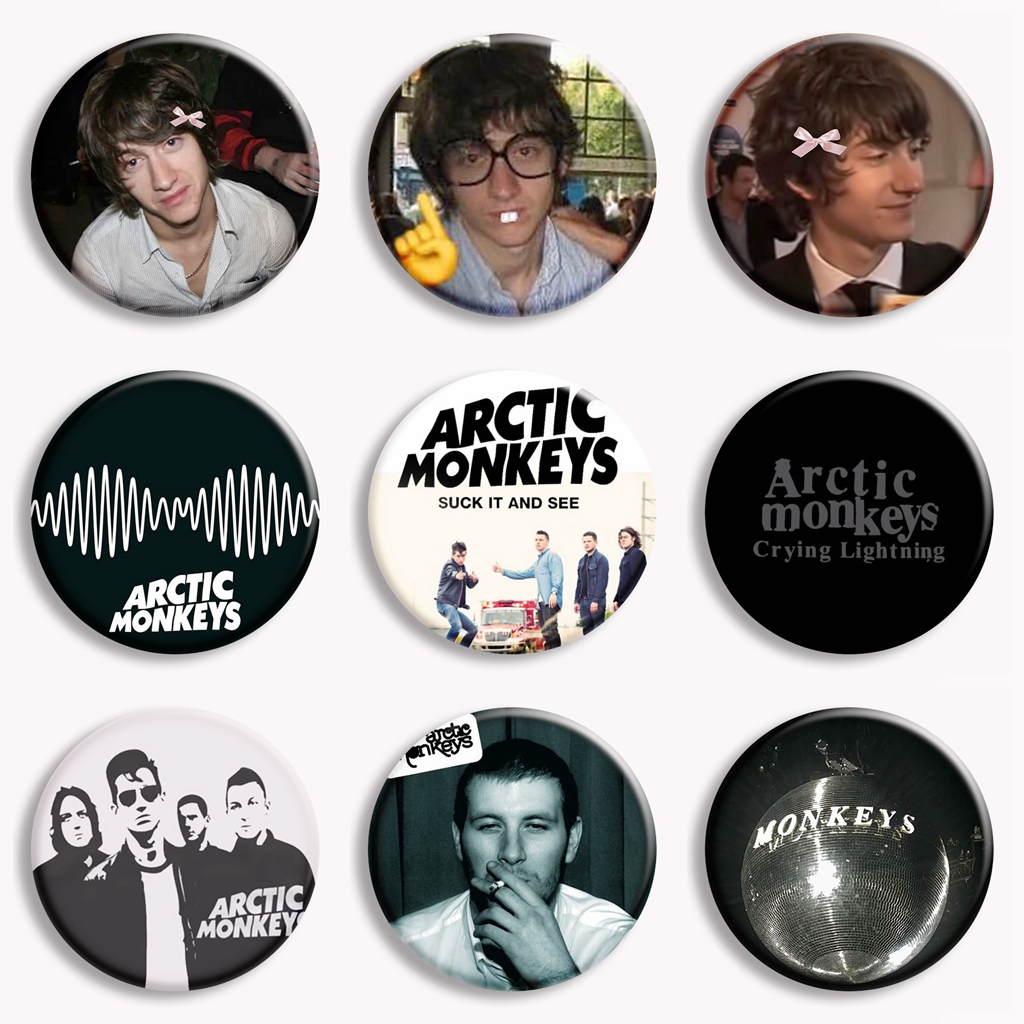 Vintage Collectible Pins - Vintage Arctic Monkeys groupe de musique