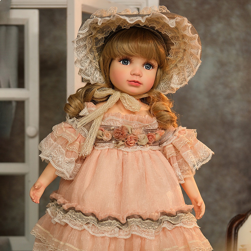 Poupée vintage de 18 pouces, f - Vintage Collectible Porcelain Dolls avis et prix