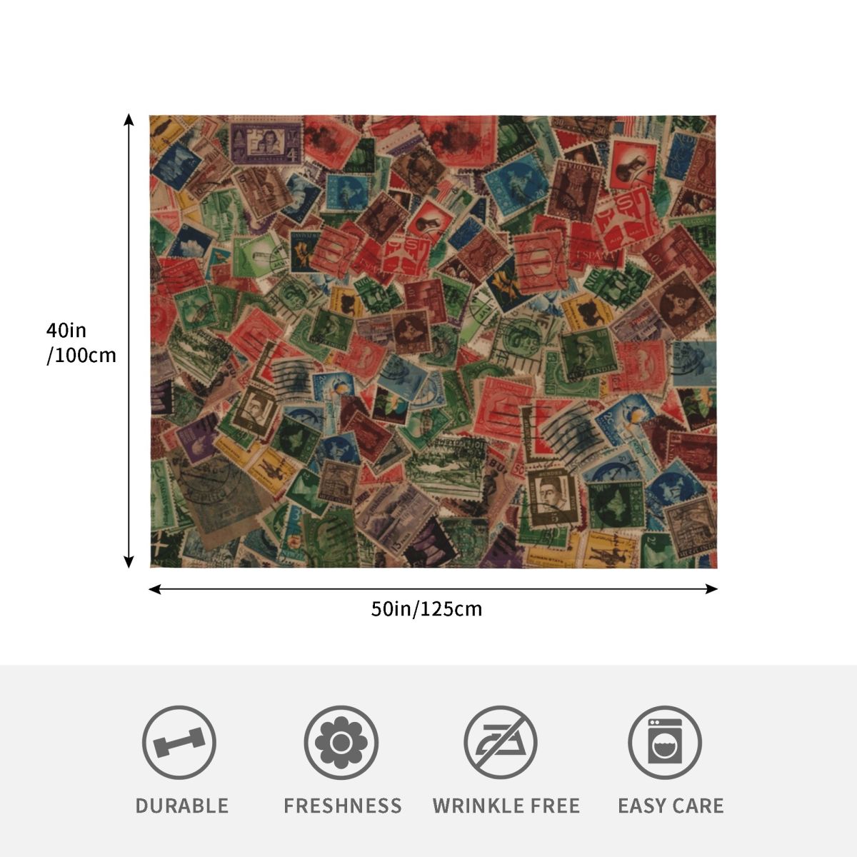 Couverture décorative élégante - Collectible Vintage Postage Stamps avis et prix