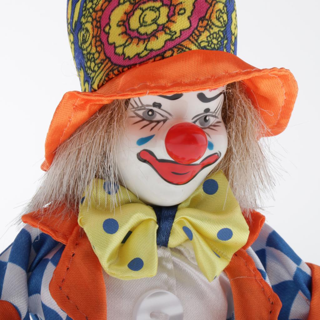 Poupées de clown bouffon en cé - Vintage Collectible Porcelain Dolls avis et prix