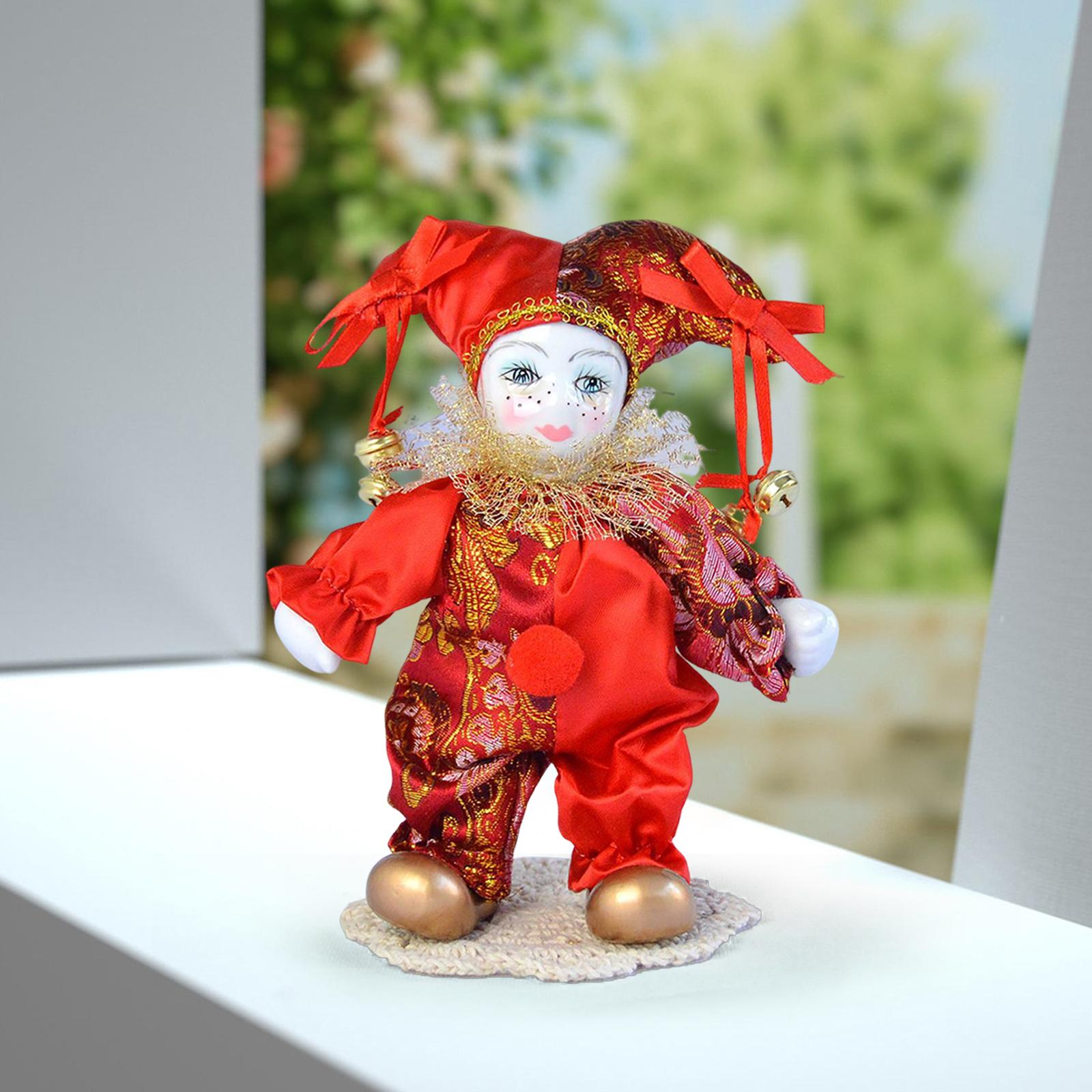 Poupées vintage de clown au be - Vintage Collectible Porcelain Dolls avis et prix