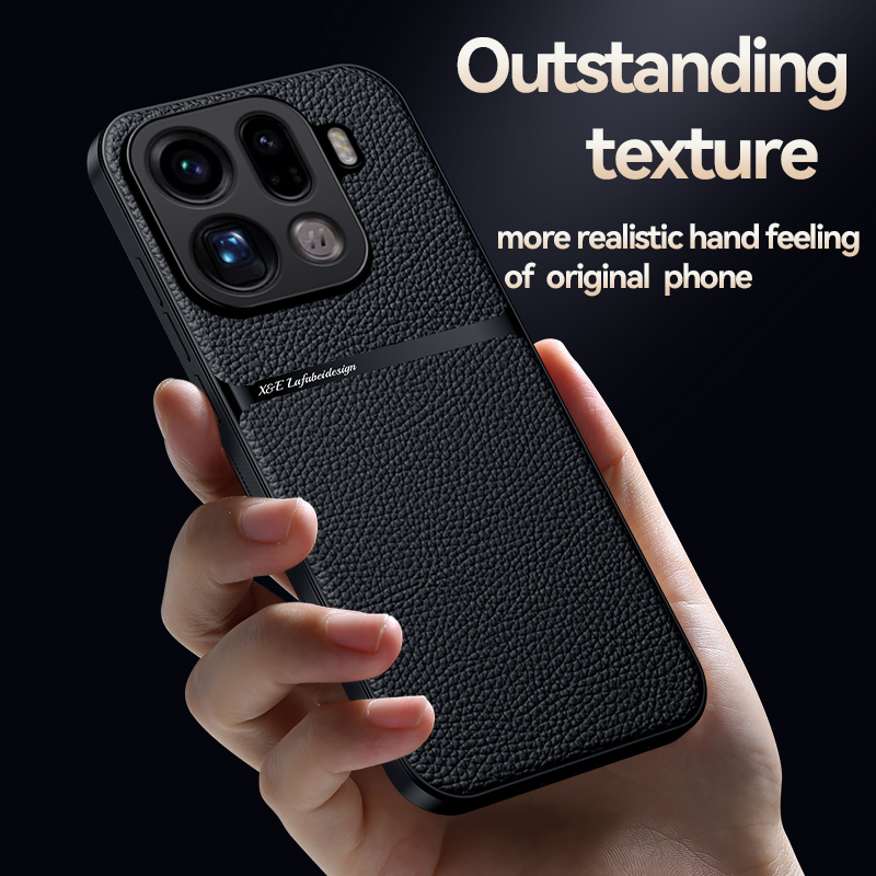 Pour OPPO Find X9 Pro X9 étui  - Camera Leather Case avis et prix