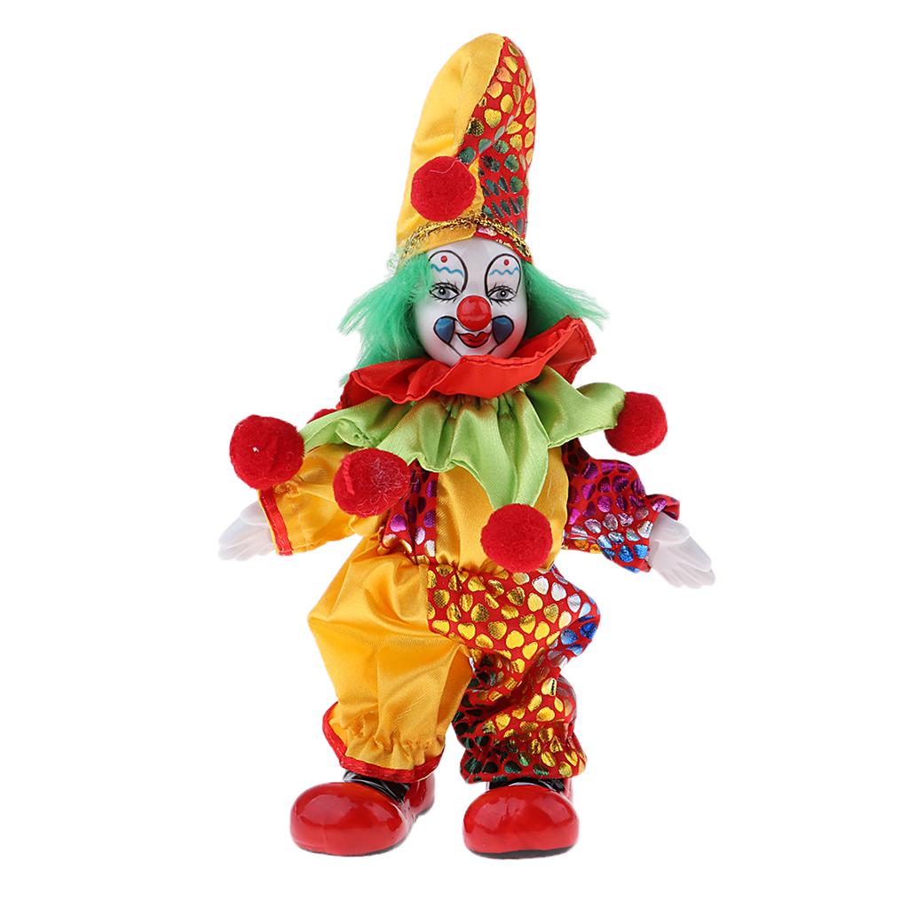 Poupées Clown en Porcelaine Ar - Vintage Collectible Porcelain Dolls avis et prix