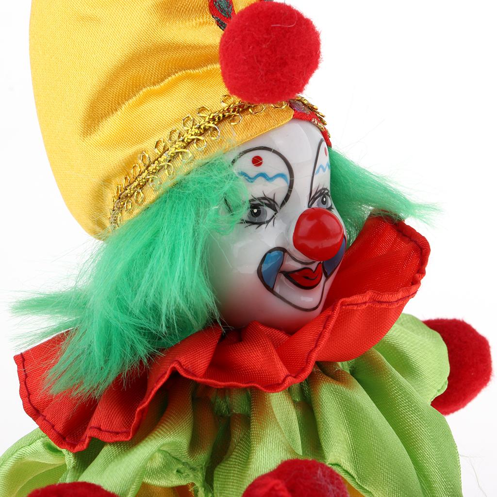 Poupées Clown en Porcelaine Ar - Vintage Collectible Porcelain Dolls avis et prix