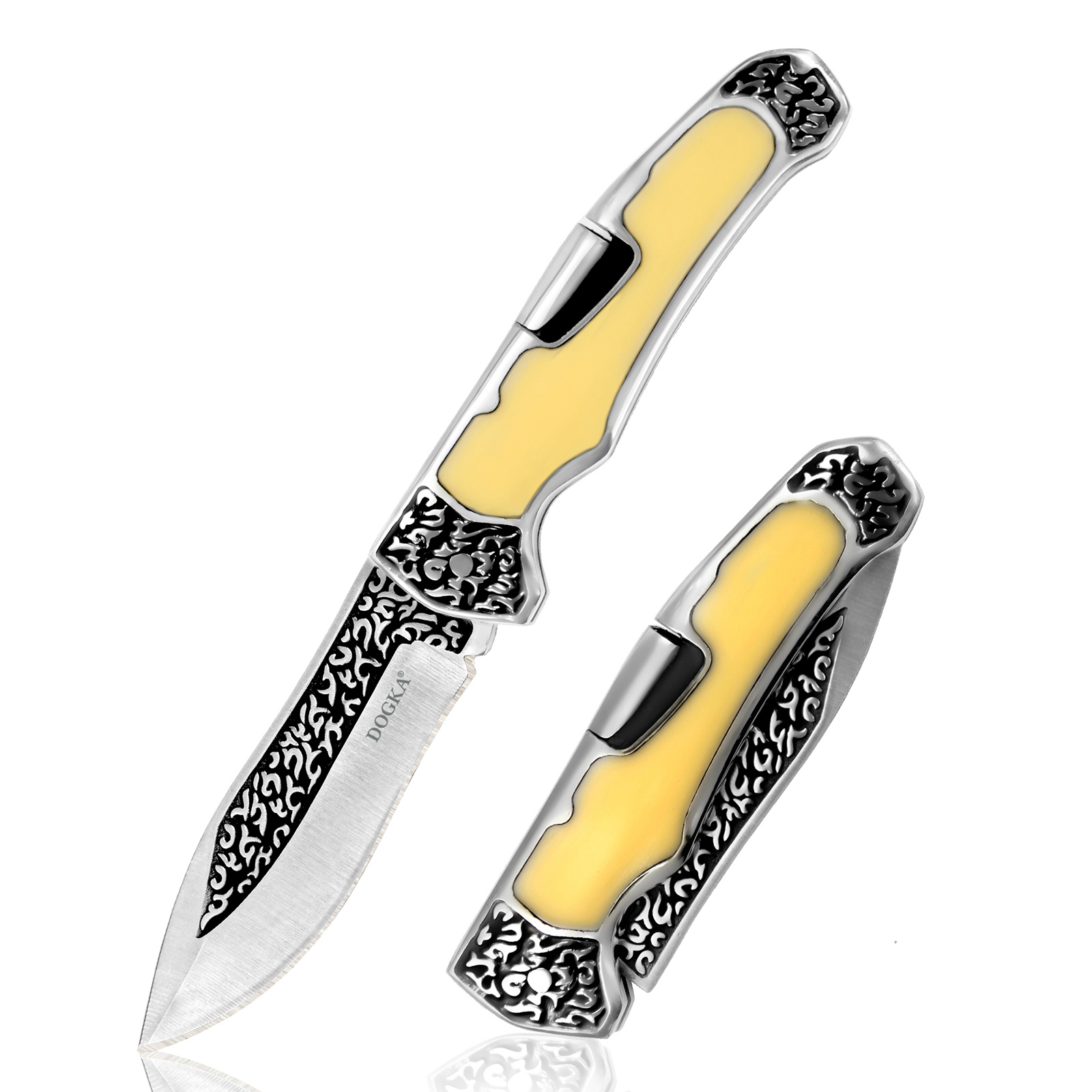 Outil de poche pliant gravé vi - Vintage Collectible Knife avis et prix
