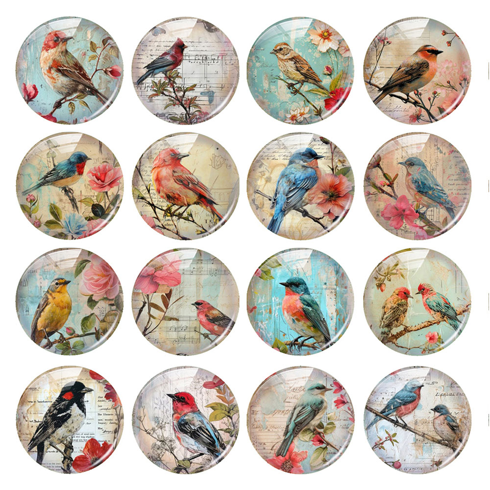 Cabochons en verre vintage, fo - Vintage Collectibles For Sale avis et prix