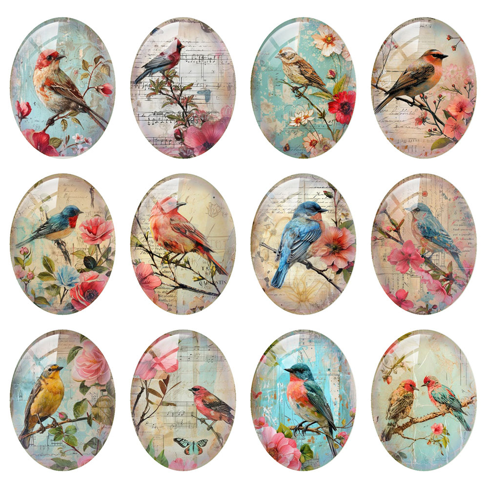 Cabochons en verre vintage, fo - Vintage Collectibles For Sale avis et prix