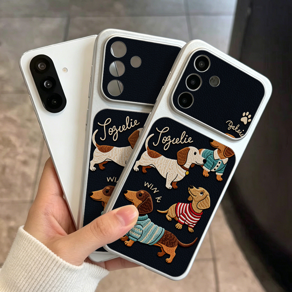 Étui de téléphone en cuir moti - Camera Leather Case avis et prix