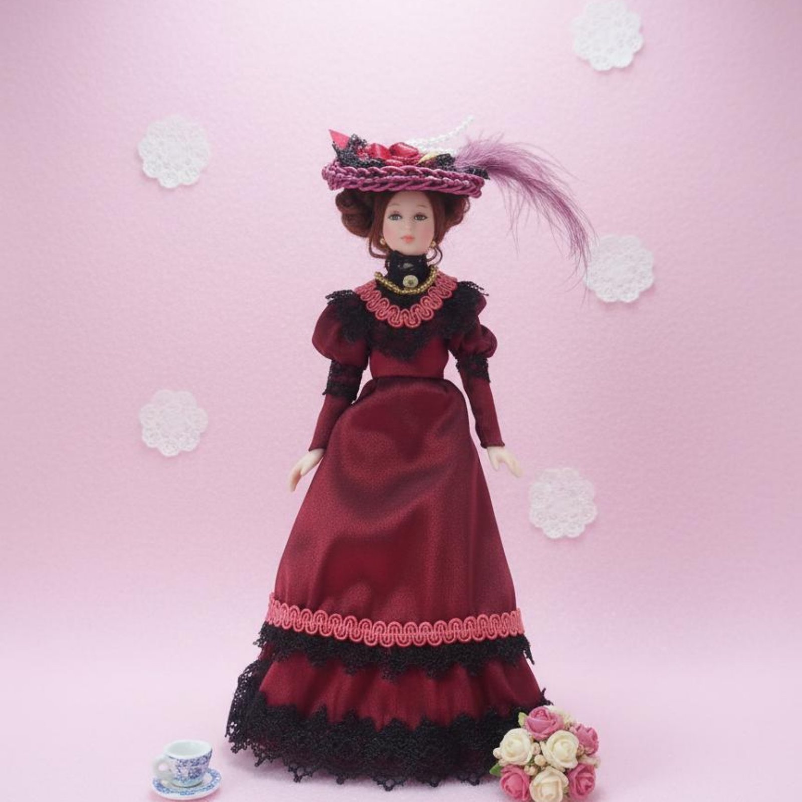Poupée victorienne en porcelai - Vintage Collectible Porcelain Dolls avis et prix