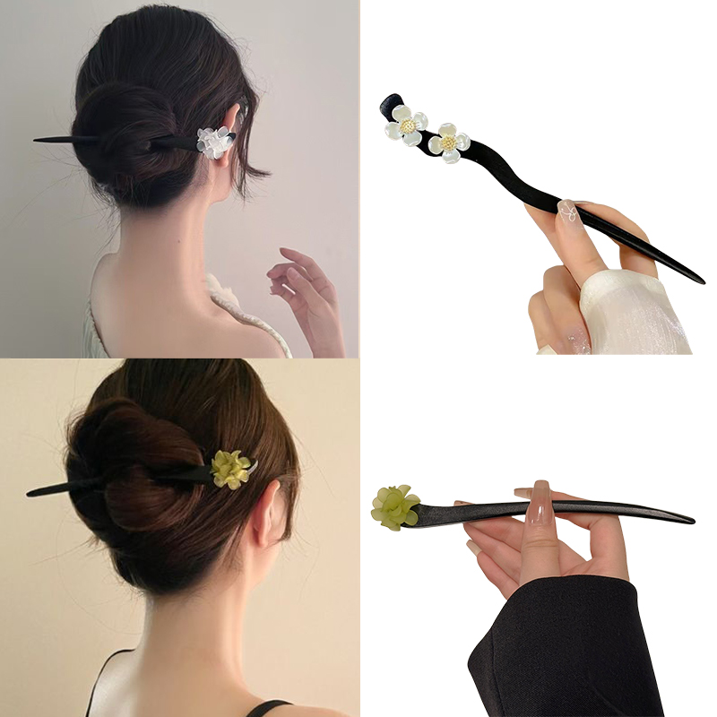 Bâtons de cheveux en bois de S - Vintage Collectibles For Sale avis et prix