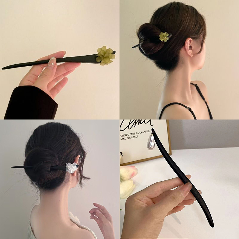 Bâtons de cheveux en bois de S - Vintage Collectibles For Sale avis et prix