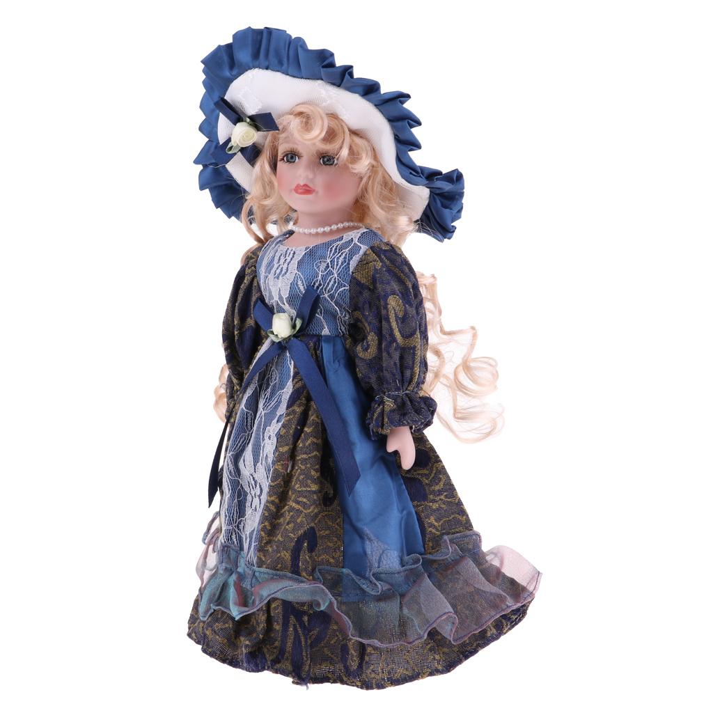 Poupée en porcelaine vintage d - Vintage Collectible Porcelain Dolls avis et prix