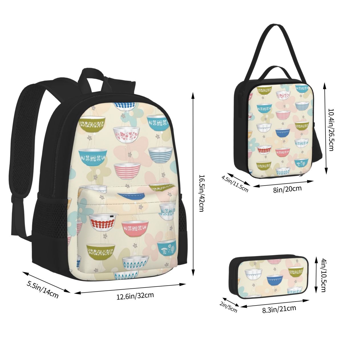 Collection de Sacs à Dos Vinta - Vintage Collectible Pyrex avis et prix