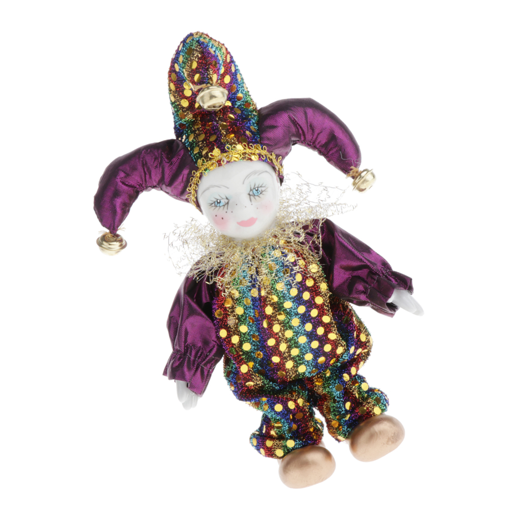 Poupée Clown en Porcelaine, Ar - Vintage Collectible Porcelain Dolls avis et prix