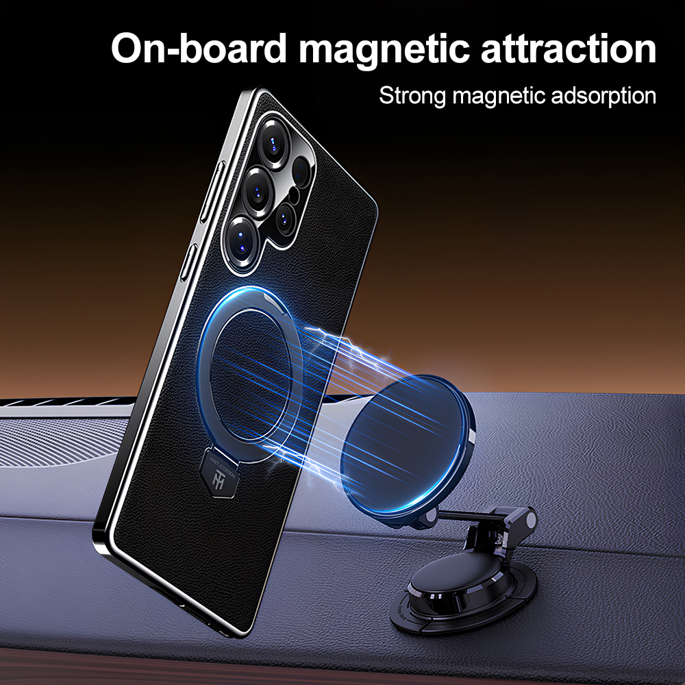 Étui de téléphone magnétique M - Camera Leather Case avis et prix