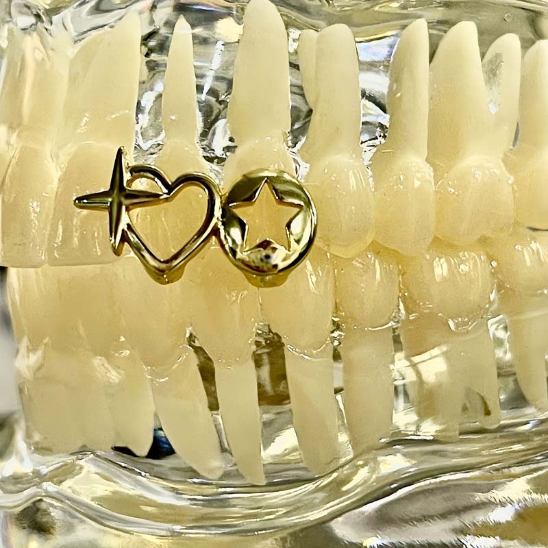 Punk Hip Hop creux coeur dents - Vintage Collectibles For Sale avis et prix