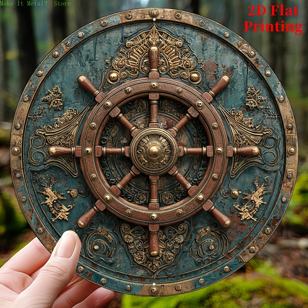 Panneau en métal vintage fabri - Vintage Collectible Plates avis et prix