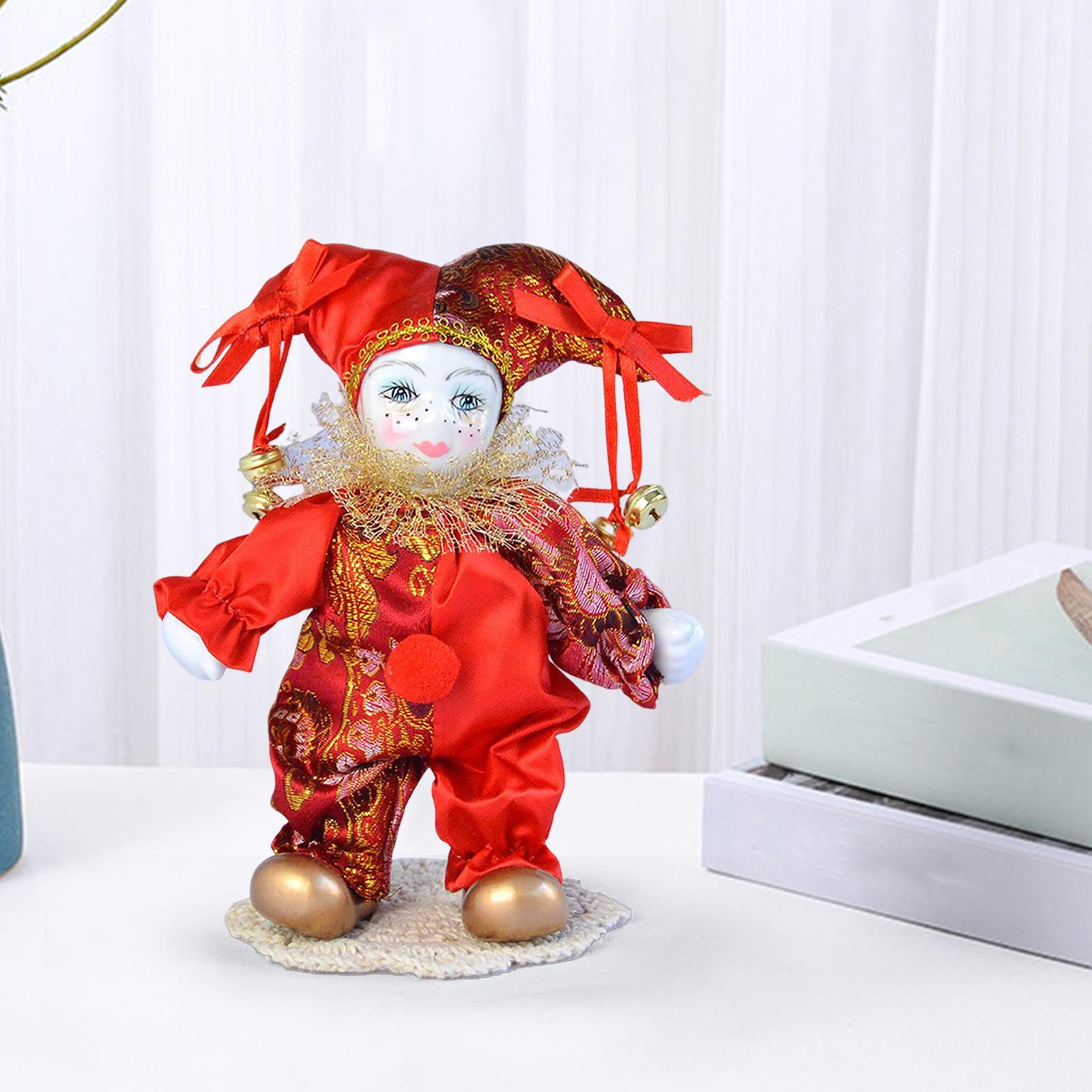 Poupées Clown de 7 pouces, pou - Vintage Collectible Porcelain Dolls avis et prix