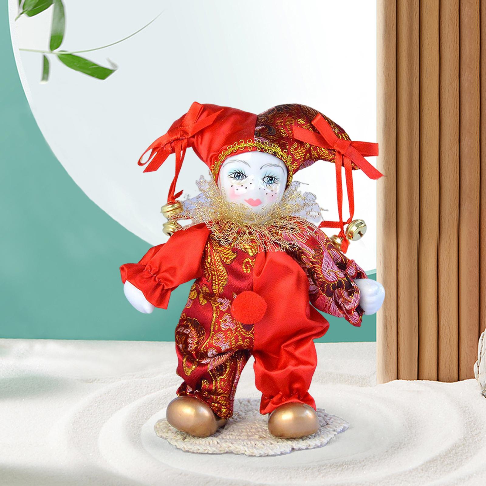 Poupées Clown de 7 pouces, pou - Vintage Collectible Porcelain Dolls avis et prix